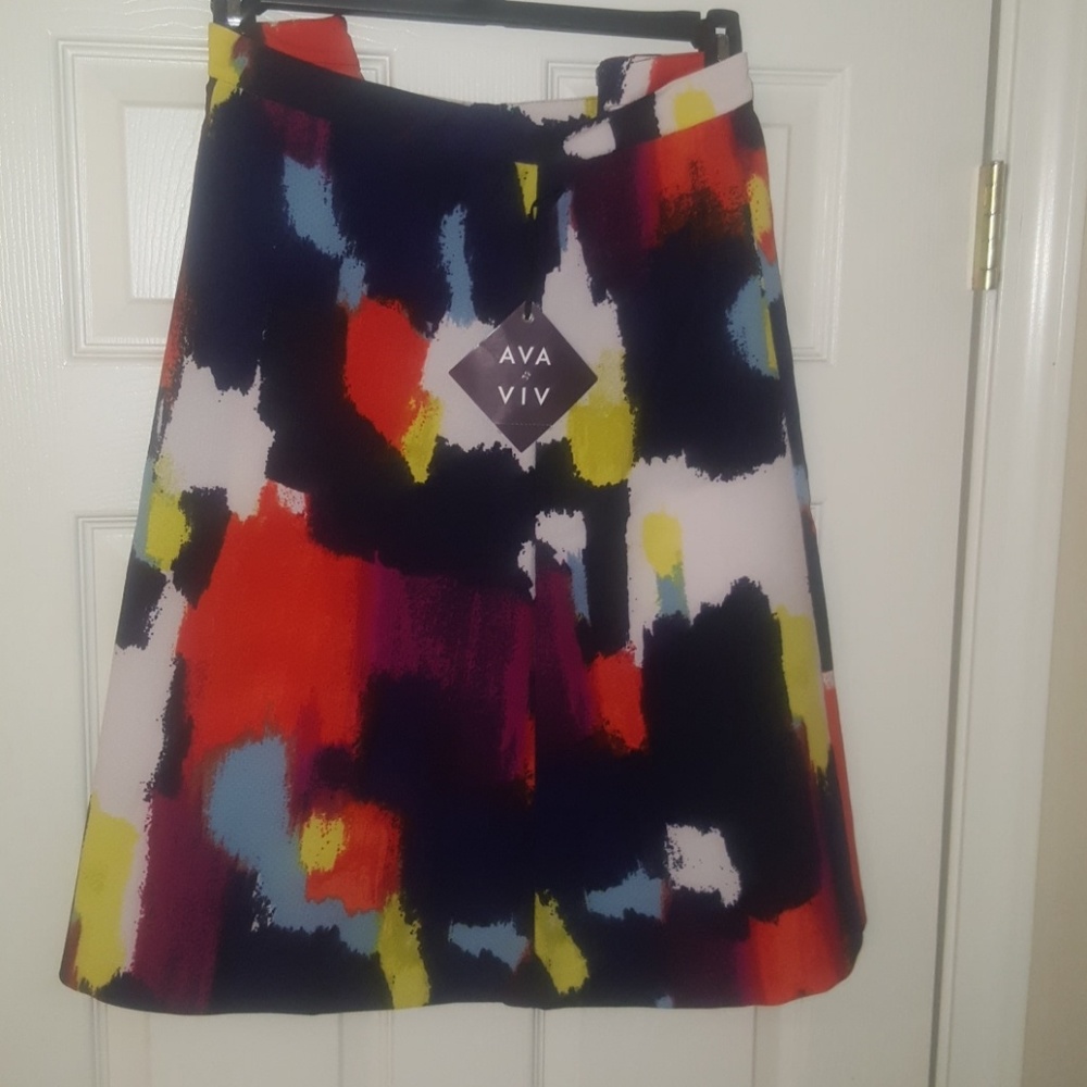 Multi Colored Skirt